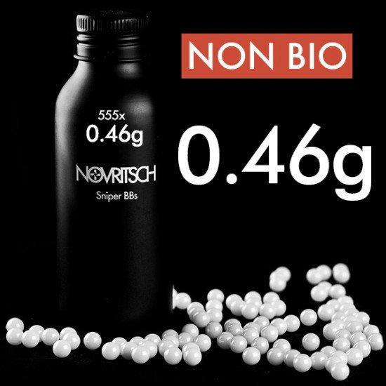 Novritsch 0.46g Heavyweight sniper BB 555pcs Bottle-0