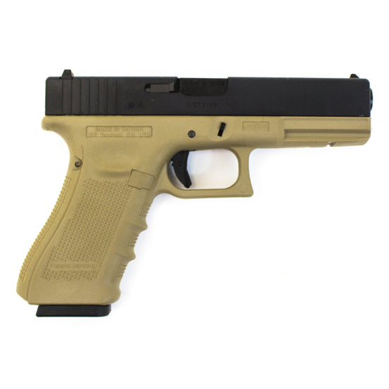EU8 V4 GBB Pistol (Black|Tan)