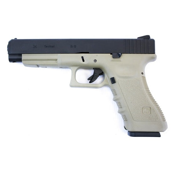 EU4 V3 GBB Pistol (Black|Tan)