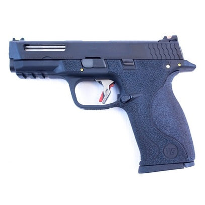 Big Bird E-Force Vented GBB Pistol (Black) (Silver Barrel)