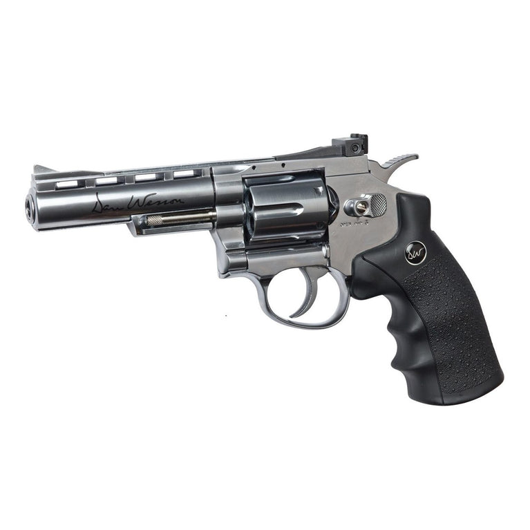 ASG Dan Wesson 4” Revolver -Silver-0