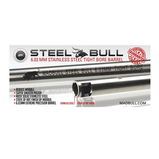 Madbull Stainless Steel tightbore Barrel 6.03 x 363mm-0