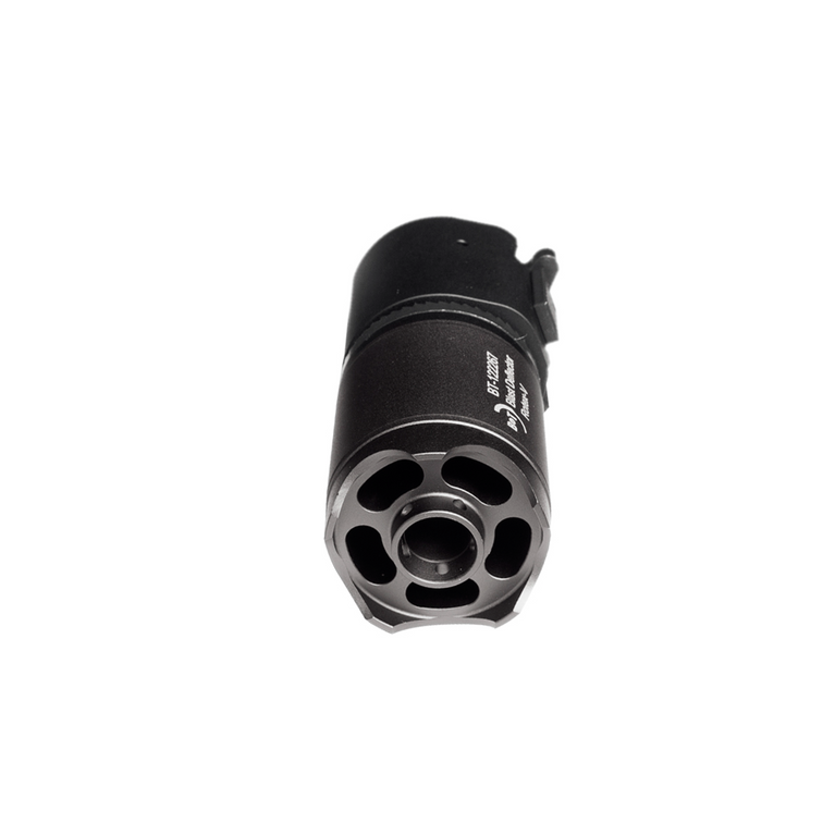 ASG B&T Rotex V Barrel Extension (Mock Suppressor/ Blast Deflector) - 95mm - Black-1