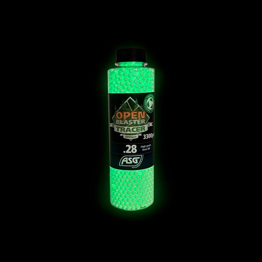 ASG Open Blaster Tracer 0.28g 3300pcs - Green-1