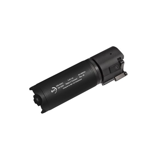 ASG B&T Rotex V Barrel Extension (Mock Suppressor) - 130mm - Black-0