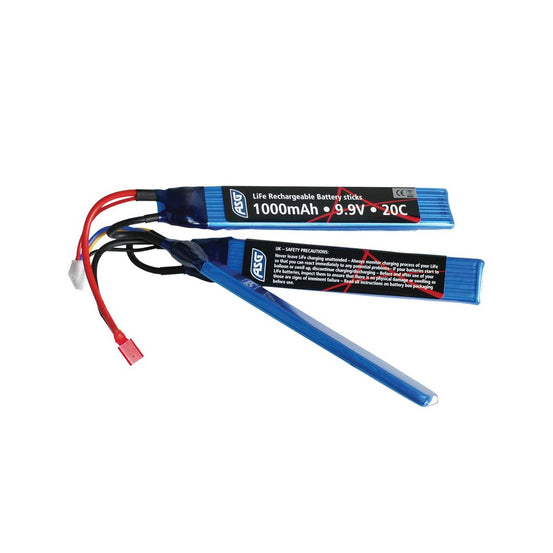 ASG 9.9v LiFe Battery 1000mAh - Deans-0