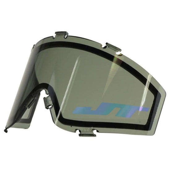 JT Spectra Thermal Lens - Smoke with Blue Chromatic Logo
