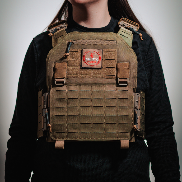 The Shinto Tactical Plate Carrier - Khaki (Layer 2 - Core)