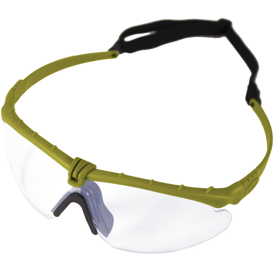 Battle Pro's Protective Eyewear (No Insert) (Clear-Green)