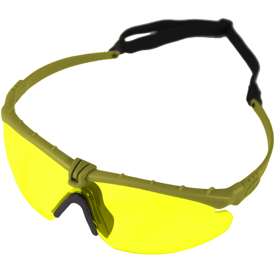 Battle Pro's Protective Eyewear (No Insert) (Yellow-Green)