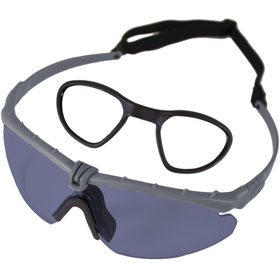 Battle Pro's Protective Eyewear (With Insert) (Smoked-Grey)