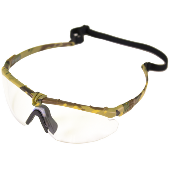 Battle Pro's Protective Eyewear (No Insert) (Clear-Camo)