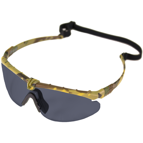 Battle Pro's Protective Eyewear (No Insert) (Smoked-Camo)