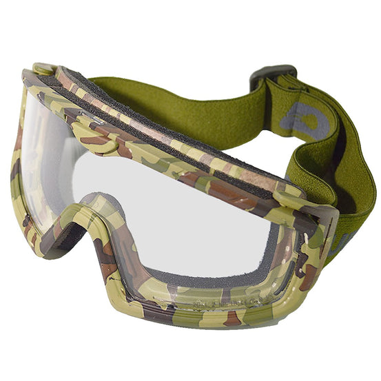 Battle Visor Protective Eyewear (No Insert) (Clear-Camo)