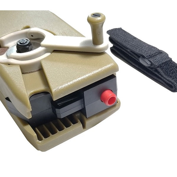 Airtech Odin/Cyclone Style Sidewinder Universal Adapter in black, showcasing its sleek design and versatile connection features.