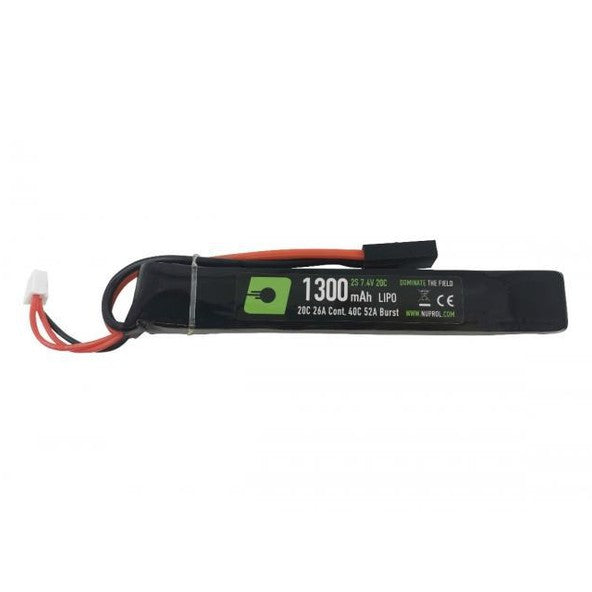 Nuprol NP 7.4v 1300mah 20c Lipo battery --0