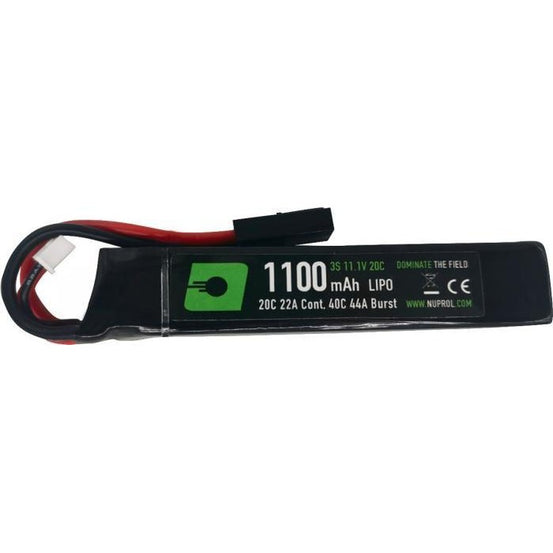 Nuprol NP Power 11.1v 1100mah 20c Lipo battery- Mini Tamiya-0