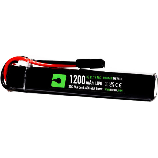 LiPo Battery 1200mAh 11.1v 20c (STK|Small Tamiya)