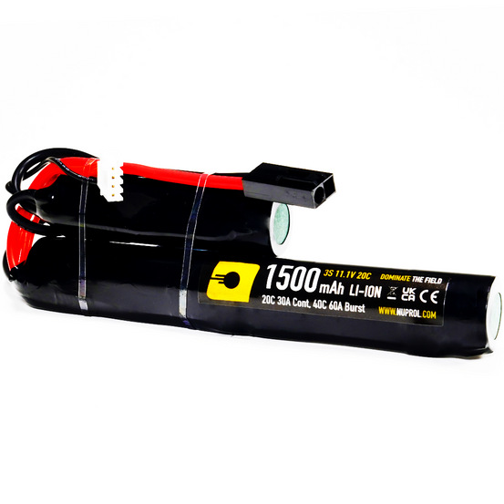 Nuprol Li-Ion Battery 1500mAh 11.1v 20c (DBL|Small Tamiya)