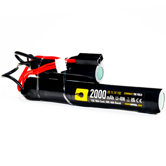 Nuprol Li-Ion Battery 2000mAh 11.1v 15c (DBL|Small Tamiya)