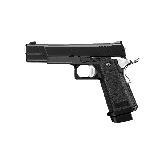 Tokyo Marui Hi-Capa D.O.R Gas Blowback Pistol - Black/Chrome