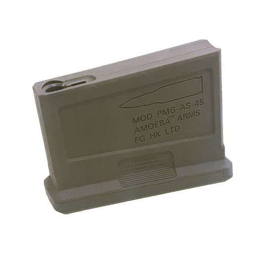 Ares Amoeba 45rd Striker short magazine- Dark Earth (tan)-0