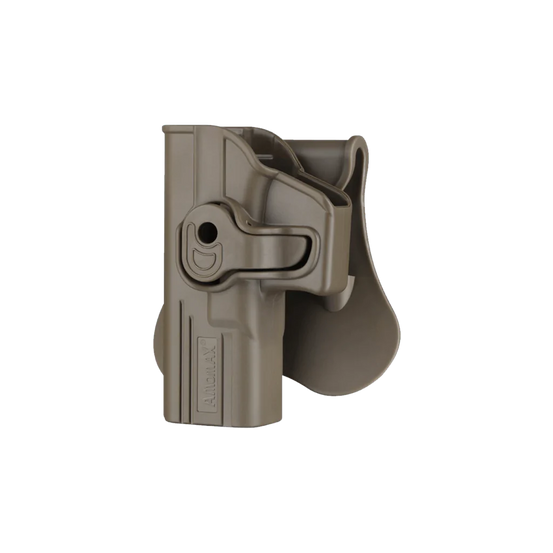Amomax Left Handed Holster Glock holster- FDE