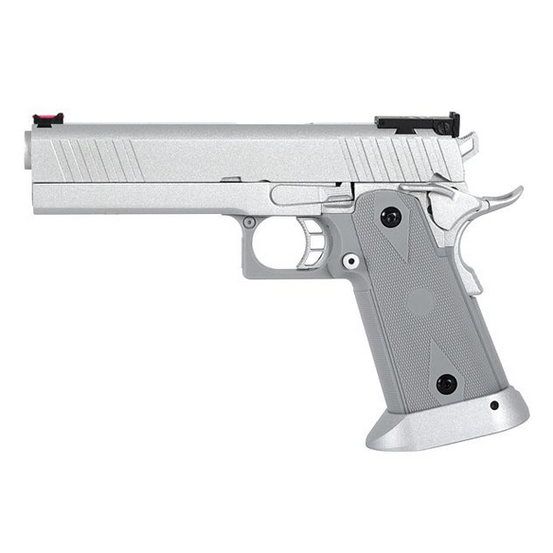 Army Armament Hi-Capa Pistol in Silver (R609)-0