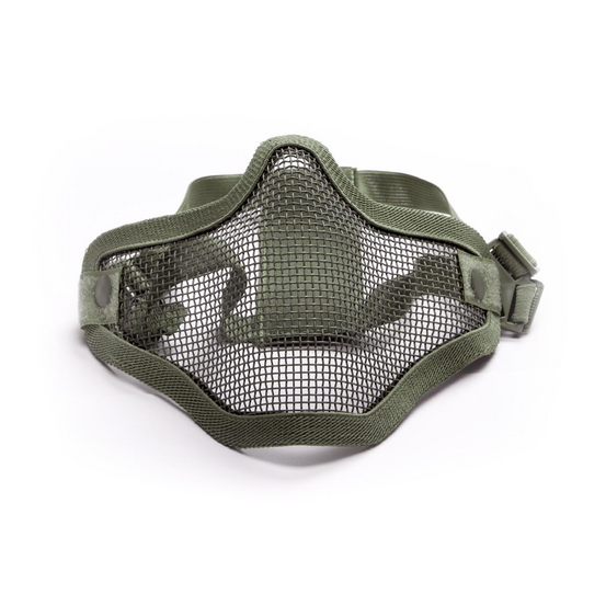 ASG Strike Systems Mesh lower face mask- Green-0
