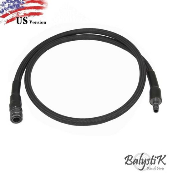 Balystik Deluxe remote line for HPA regulator 36"- Black-0