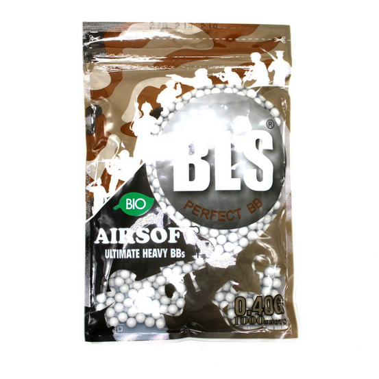 BLS 0.40g BIO Ultimate heavy BBS (1000 bag) - Ivory-0