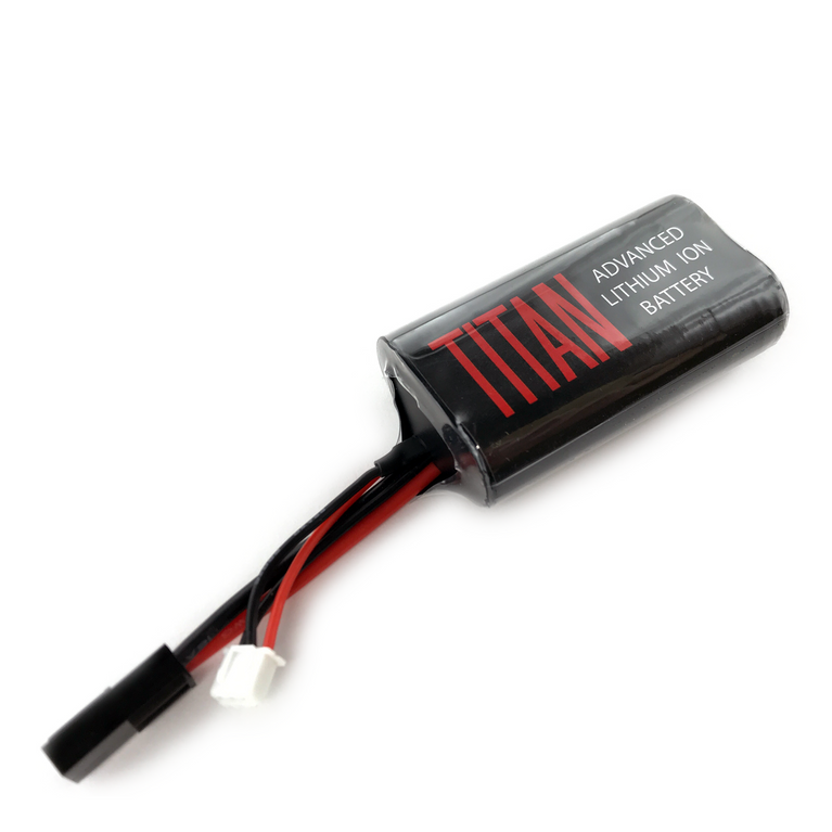 Titan Power 7.4v 3000mAh Li-Ion Brick battery- Mini Tamiya connector-0