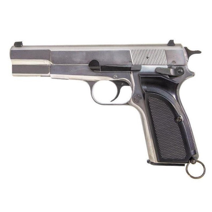 WE Browning Mk3 Gas Blowback pistol - silver-0