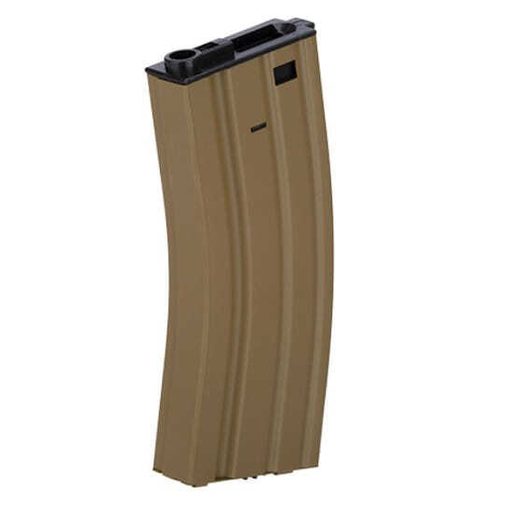 Lancer Tactical Hi-Cap 300 Round Metal Mag - Tan