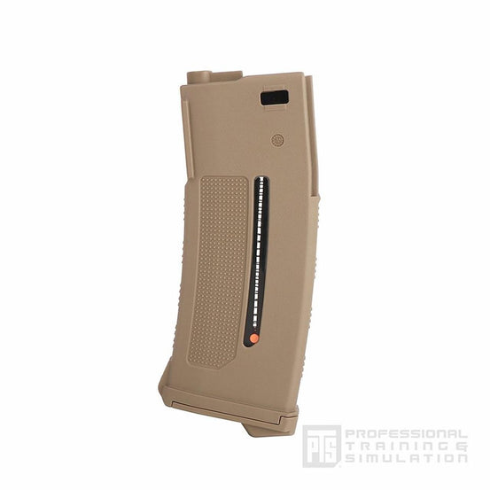 PTS EPM1 Enhanced Polymer Magazine Mid-cap M4 Mag 250rds- Tan-0
