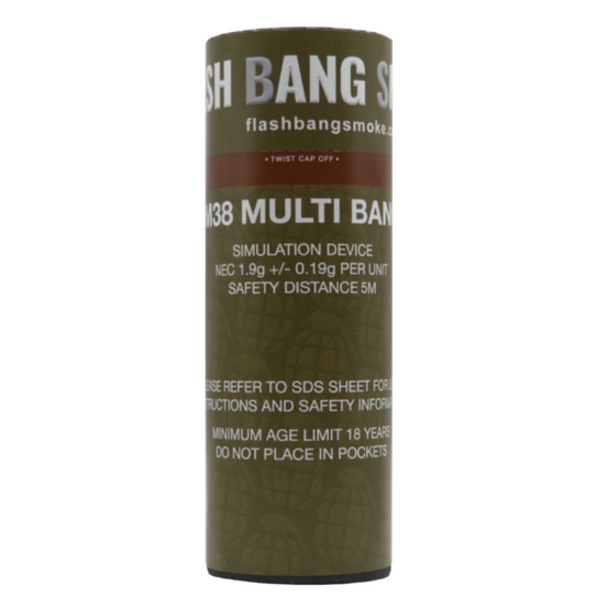 Flash Bang Smoke 38mm M38 Multi-bang Grenade-0