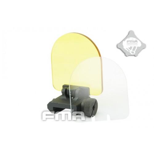FMA Lens Protector with 2 lens- Black-0