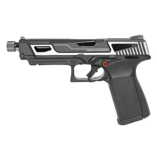 G&G GTP9 MS Pistol - Black/Silver