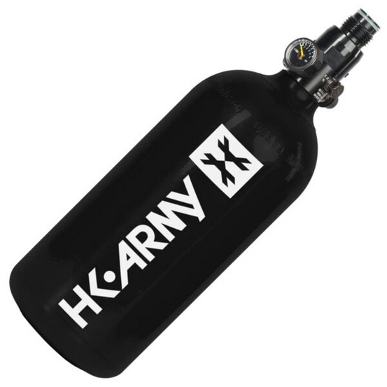 HK Army 48ci 3K Aluminum HPA Tank w/ Regulator - Black (Empty)