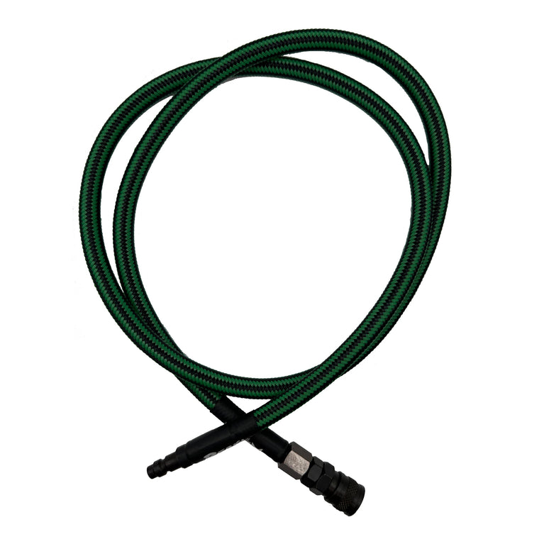 Rebel HPA Deluxe Flex Line 42" in green, showcasing flexible design and durable construction for optimal performance.