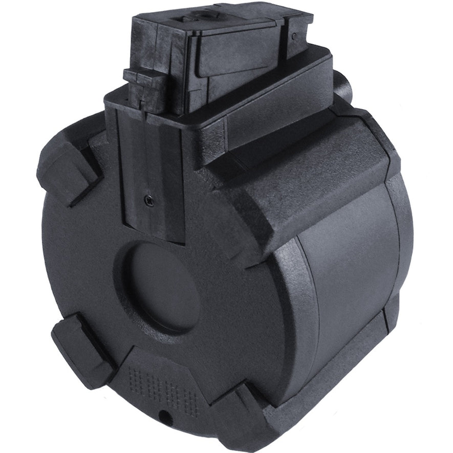 AK LP-Drum Magazine AEG 1200R (Drum|Auto-Button) (Black)