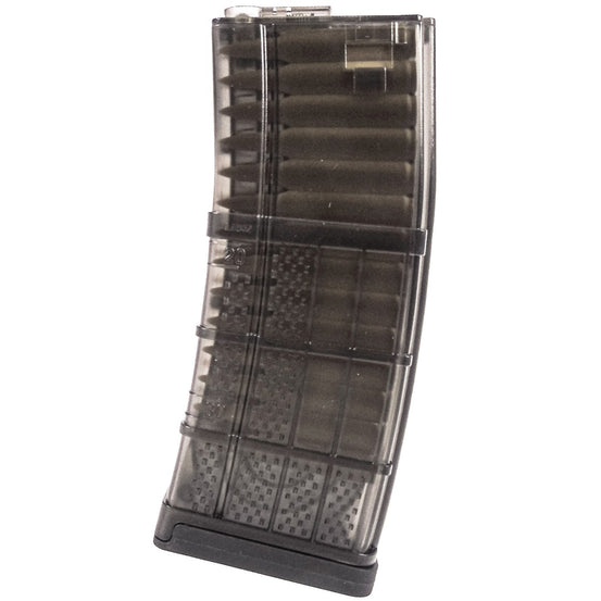 M4 Magazine L-MAG v1 AEG (Mid-Cap|130R) (Smoked)