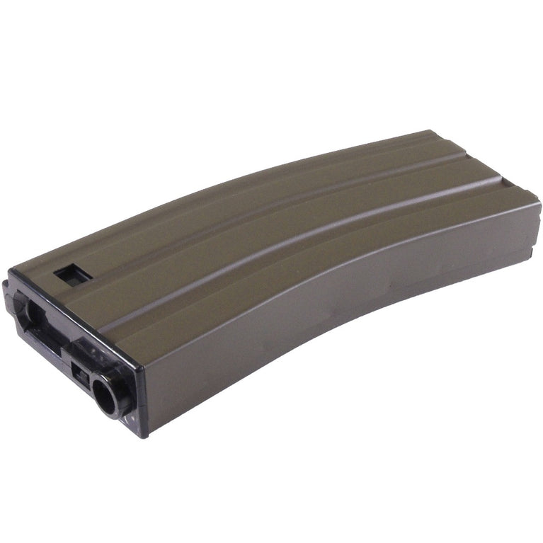 Nuprol M4 Magazine Folded Metal (Tokyo Marui) (Hi-Cap|360R) (Green)