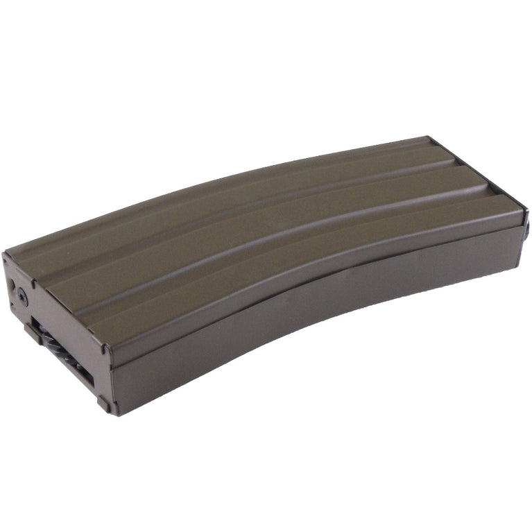 Nuprol M4 Magazine Folded Metal (Tokyo Marui) (Hi-Cap|360R) (Green)