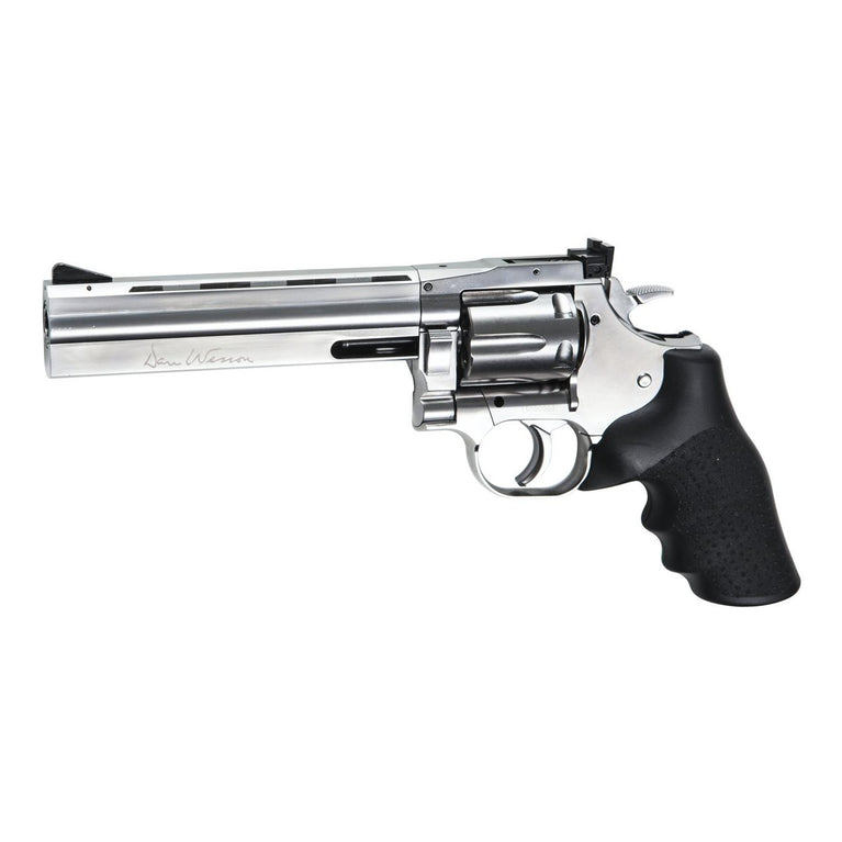 ASG Dan Wesson 715 - 6"Revolver, Silver, Low Power-0