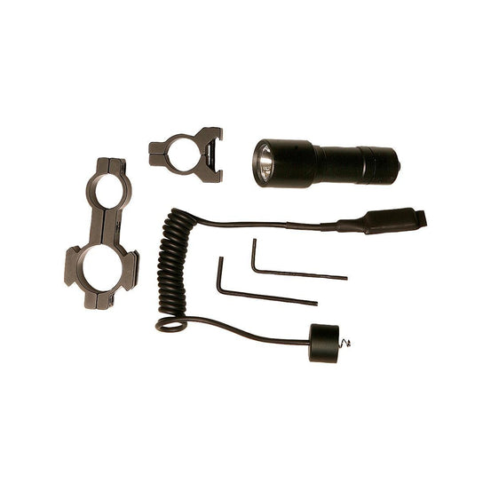 ASG Flash light torch inc mount & switch-0