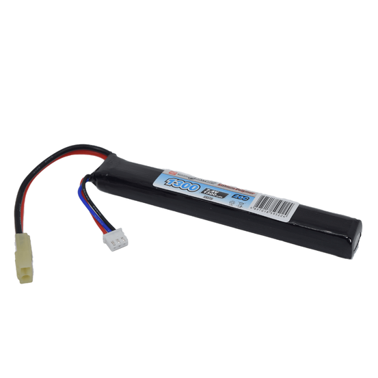 Vapex LP229 Airsoft 7.4V 1300mAh 20C LiPo battery with case LP229-0