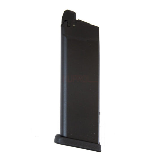 WE G19 / G23 Gas Airsoft Blowback Magazine (Black)-0