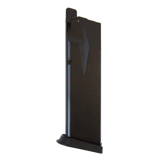 WE 24 Round Magazine for F228 GBB (Black)-0