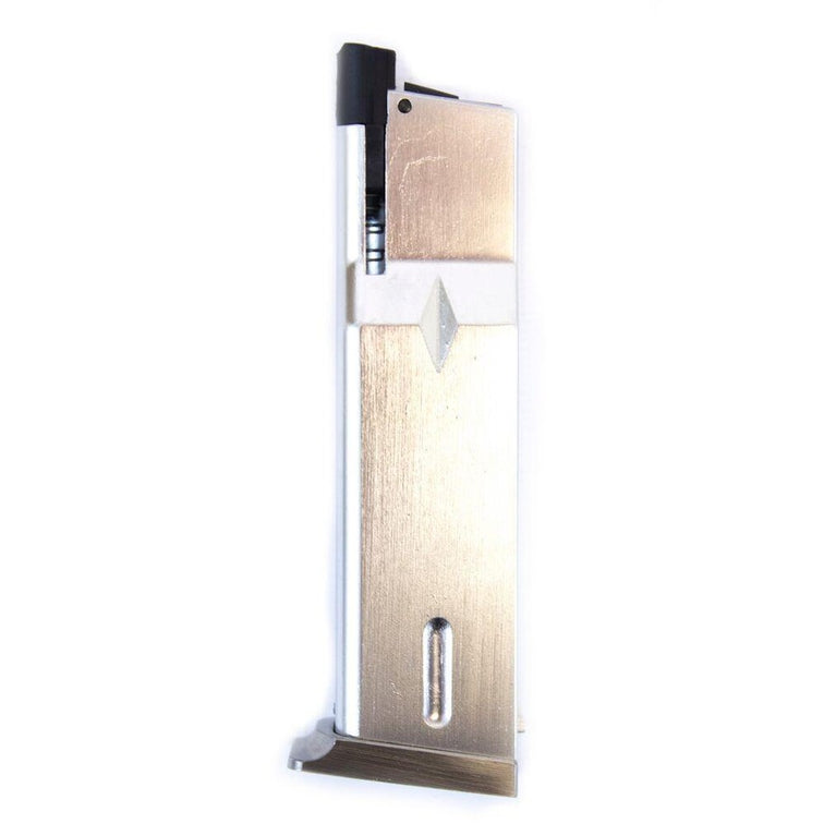 WE Makarov 645K 16rnd Magazine - Silver-0